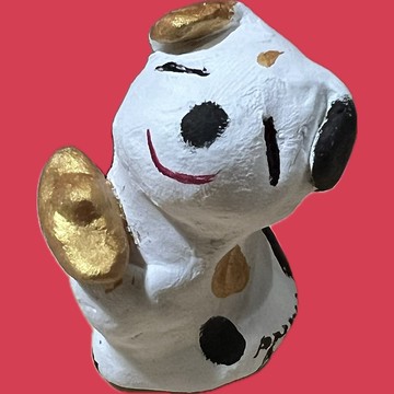 發財狗 泥公仔 - 恩華泥寵 邱秀華設計