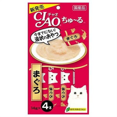 いなばペットフード CIAO ちゅ~る まぐろ 56g | LINEショッピング