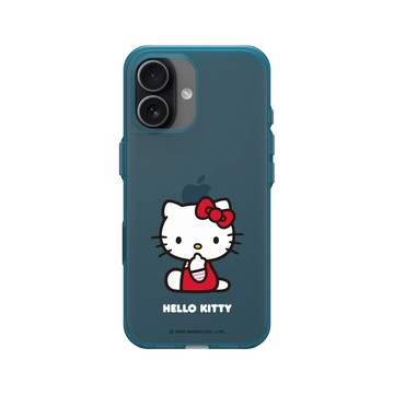 iPhone 17 Clear (相機按鈕) 夜幕藍 - 三麗鷗-Hello Kitty - Shh...