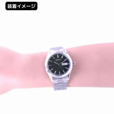 SEIKO セイコー スピリットSCDC085 クオーツ ブラック文字盤 動作品 SEIKO セイコー スピリットSCDC085 クオーツ ブラック文字盤 動作品