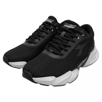 diadora 男款 專業慢跑避震運動鞋 DA71571  黑色  27.5 cm