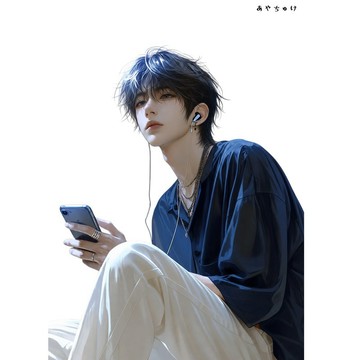【8 月新品】07-137-0193 人物貼紙 簡約夏日男孩
