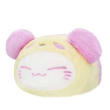 FuRyu 貓貓粉彩熊貓大絨毛抱枕  紫色