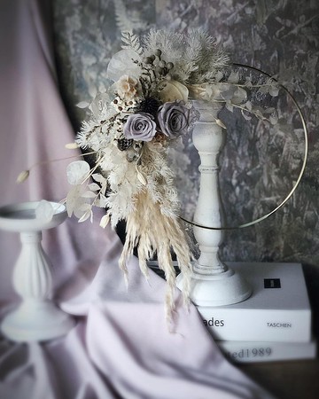 法式永生花掛飾(訂製品)/宅配限雙北地區,跨縣市需自取