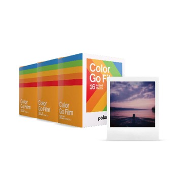 Polaroid 寶麗來 Go 彩色雙包裝相紙套裝 48張 / 組 DGF3【APP滿額下單10%點數(單一帳號最高5000點)】1/31止