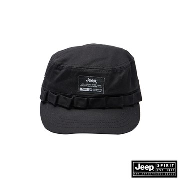JEEP 品牌工裝休閒帽-黑色