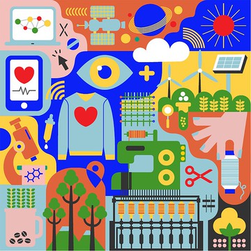 CHAT六廠原創 SEED TO TECHSTYLE風呂敷