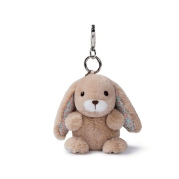 mchugs\t碎花棕色長耳兔吊飾 ToysRUs玩具反斗城