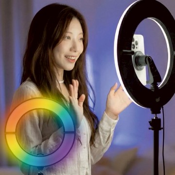 行動好摺燈｜ 行動補光神器 - 行動好摺燈組*2【無腳架】