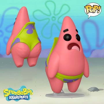 【FUNKO】POP Animation 海綿寶寶-派大星Wedgie【墊腳石】公仔 擺飾 卡通周邊