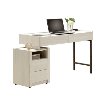 Homelike 喜家居4尺伸縮書桌櫃組(2348)