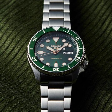 SEIKO精工 5 Sports系列 Lineup 運動潮流 機械腕錶-綠 4R36-07G0G/SRPD63K1