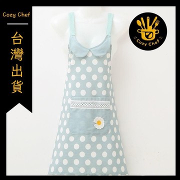 ✨️臺灣出貨✨️暖廚小築✅可開發票圍裙女家用廚房薄款時尚公主裙可愛韓版做飯網紅防污防油工作服