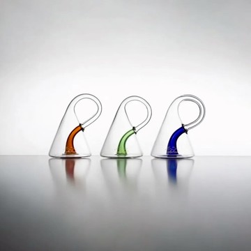 賽先生科學工廠｜迷你克萊茵瓶Klein Bottle(3款) - 藍色