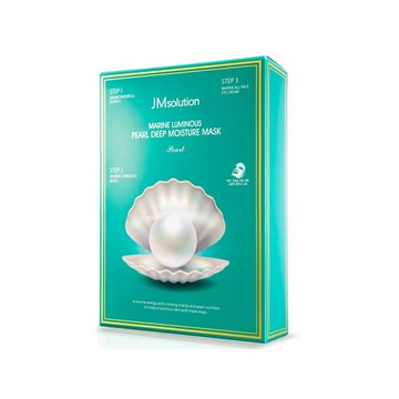 韓國 JMsolution 海洋珍珠三步曲面膜(10片入)【小三美日】DS002472