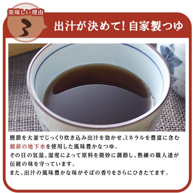 お歳暮 年越しそば「半生そば6食」お土産 越前そば 年末年始 日持ちそば  国産 乾麺 グルメ