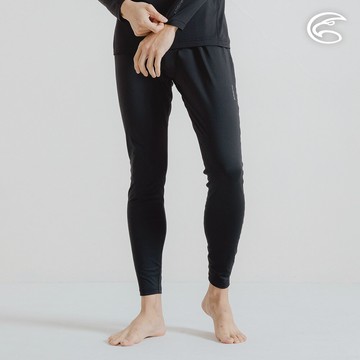 ADISI 男遠紅外線彈性速乾保暖褲(開口) AUP2421017 (S-3XL)｜磨毛 刷毛 快乾 白竹炭 消臭 抗菌 內著褲