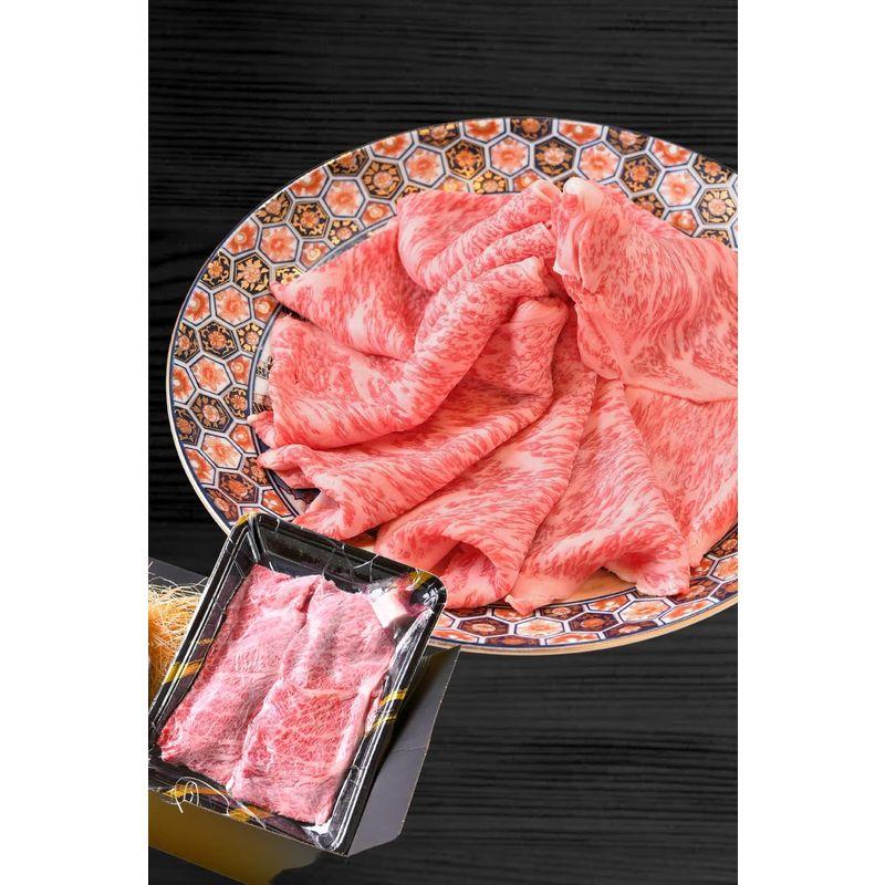 肉屋Mond A5等級 黒毛和牛肩ローススライス 1600g (400g×4) 牛肉 すき焼き 黒毛和牛 ギフト