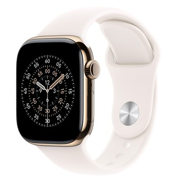 Apple 2025 Apple Watch S11 金色鈦金屬  GPS + 行動網路  淡胭粉色  42mm