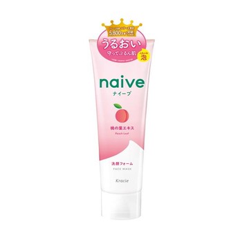 Naive Facial Cleanser (Contains peach leaf extract)