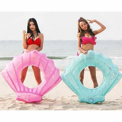 浮き輪 大人用 浮輪 うきわ フロート 貝殻型 可愛い 浮き輪 夏 海 プール ビーチ 水遊び 浮き 通販 Lineポイント最大get Lineショッピング