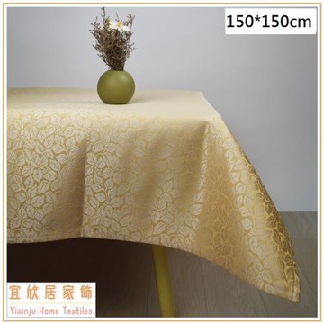 宜欣居傢飾 春曉*米/超防潑水/防汙/防焰緹花布桌巾