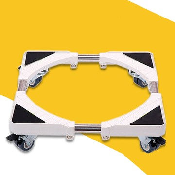 挪威森林不鏽鋼移動式洗衣機底座(附輪設計款)