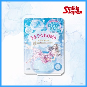 【日本生產直送】KOSE CLEAR TURN BOMB 面膜7片