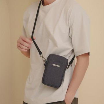 【金安德森】Force 極簡造型2WAY小包-藍色