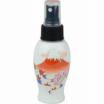 有田焼 醤油スプレーボトル ハンディ型 富士 青 富士山 60ml 化粧水ボトルにも 日本製 ディスペンサー おしゃれ おもてなし 陶器 しょうゆ スプレー 通販 Lineポイント最大get Lineショッピング