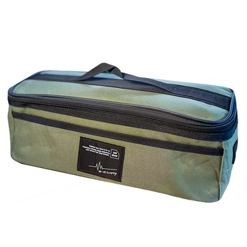 FAD 餐具收納包 牛津布聚酯纖維材質 33x13x12cm  軍綠  3層  1個