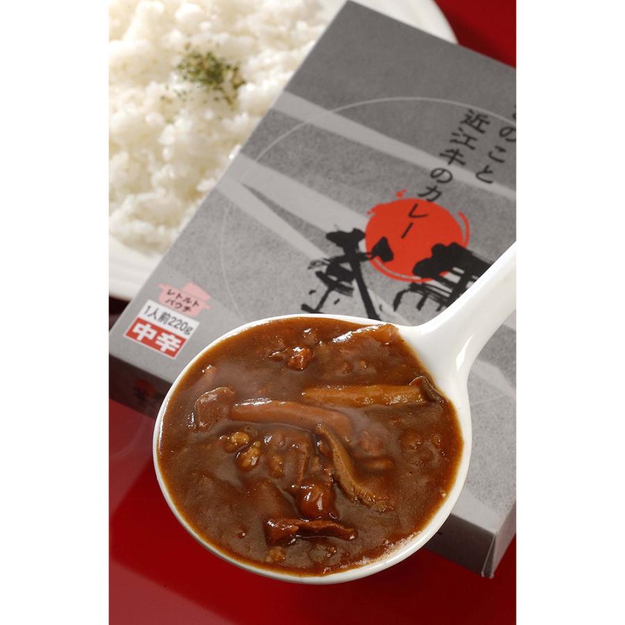 滋賀県 野洲市 れすとらん百年民家「黒釜」のきのこと近江牛のカレー 220g×6食 お取り寄せ お土産 ギフト プレゼント 特産品 お歳暮 おすすめ