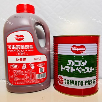 【億明食品】可果美 蕃茄醬3.15kg 蕃茄糊3.2kg | 快餐用 營業用 大桶裝