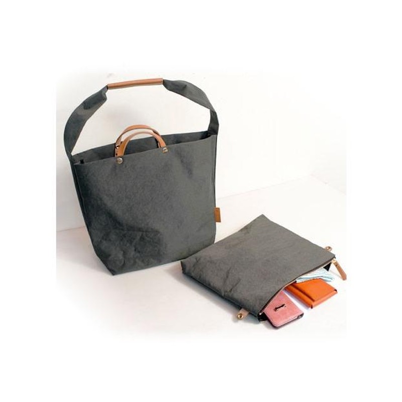 TUTUMU ツツム 豊岡鞄 トートバッグ レディース News paper tote 2Way