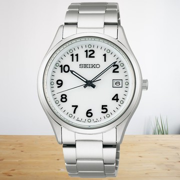 SEIKO 精工 CS系列 太陽能 簡約日系腕錶 38.7mm (V157-0DX0S/SBPX153J)