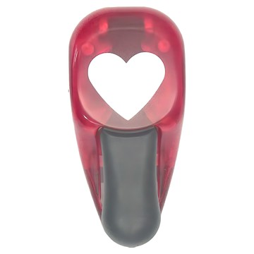 AP.造型打孔器 - 適用於紙張 ABS與鋅合金材質  愛心  1個