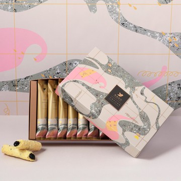 青鳥旅行 | 旅行盒 芝麻沙沙蛋捲 8入ㄧ盒