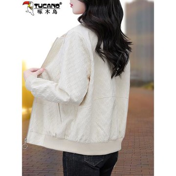 啄木鳥棒球服女外套新款2026年春秋爆款時尚百搭氣質女士夾克上衣