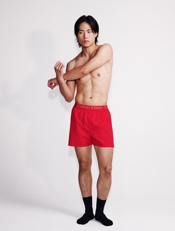 Calvin Klein 梭織四角內褲