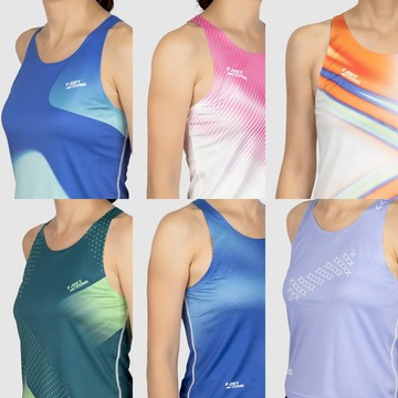 【A-MYZONE】女款 抗菌 不黏身 無痕 背心 運動背心 無袖背心 坦克背心 跑步背心 健身背心 涼感背心 挖背背心