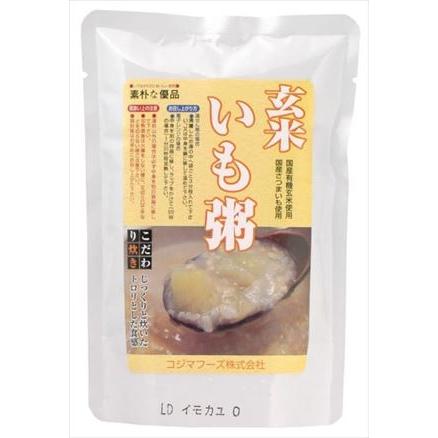 送料無料 コジマ 玄米いも粥 200g×20個