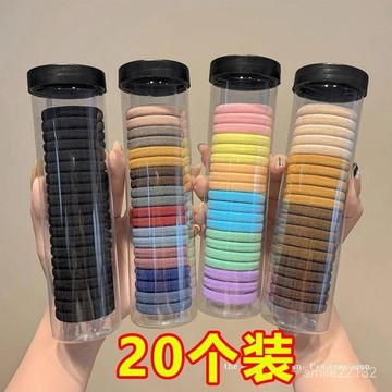 臺灣出貨🔥皮筋紮頭髮高馬尾髮繩不傷髮耐用頭繩百搭髮圈髮飾氣質新款懷爐套