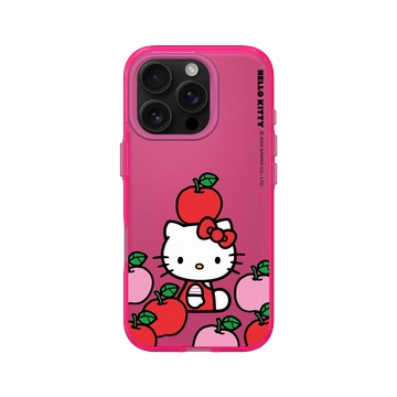 iPhone 16 Pro Clear 粉漾桃 - 三麗鷗-Hello Kitty - 蘋果疊疊樂