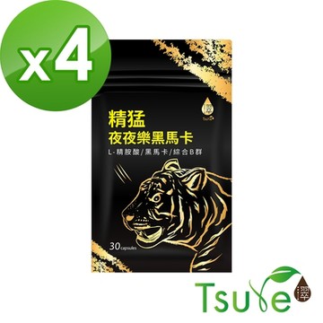 【日濢Tsuie】精猛夜夜樂黑馬卡 30顆/袋x4袋