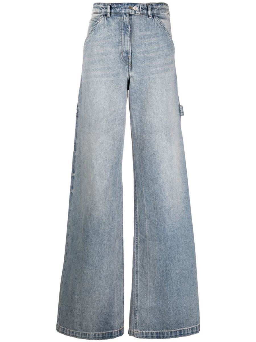 COURREGES DIRTY BLUE DENIM BAGGY PANTS推薦| BALTINI | LINE購物