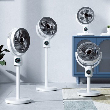 10吋DC遙控桌立空氣循環扇_可調節高度