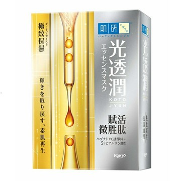 肌研光透潤胜肽新生保濕面膜4入