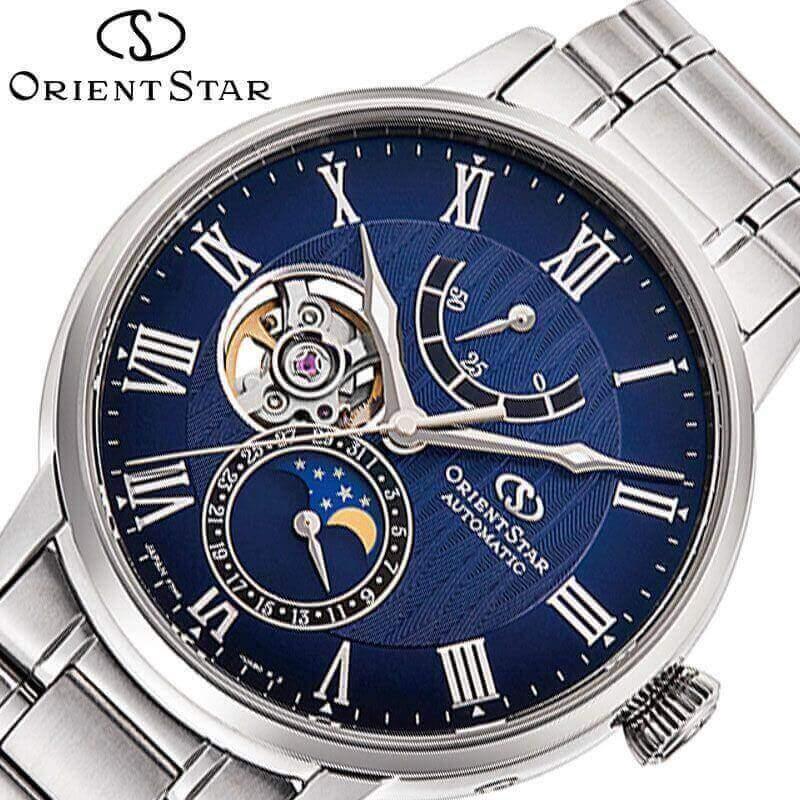 オリエント 腕時計 ORIENT 時計 オリエントスタークラシックメカニカルムーンフェーズ ORIENTSTAR CLASSIC MECHANICAL MOON PHASE 男性 メンズ RK-AY0103L | LINEブランドカタログ