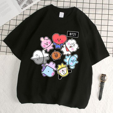 破盤下殺🌹應援服BTS周邊衣服 明星同款 偶像T恤 演唱會服裝 田柾國 朴智旻 金泰亨 粉絲服 生日交換禮物 衣服卡通