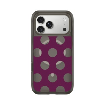 iPhone 17 Pro Max AirX 本質黑 - Pattern Play - 莓果圓點